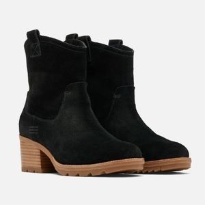 Sorel Black and Brown Women's Boots